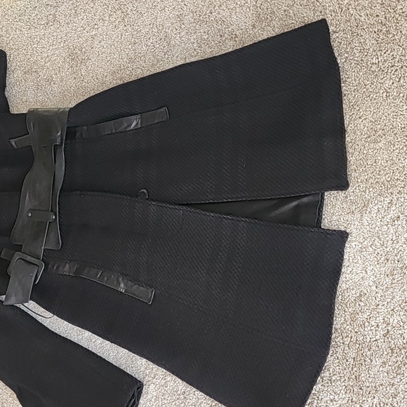 MACKAGE NWT REAL LEATHER TRIM COAT SIZE SMALL - Picture 3 of 13